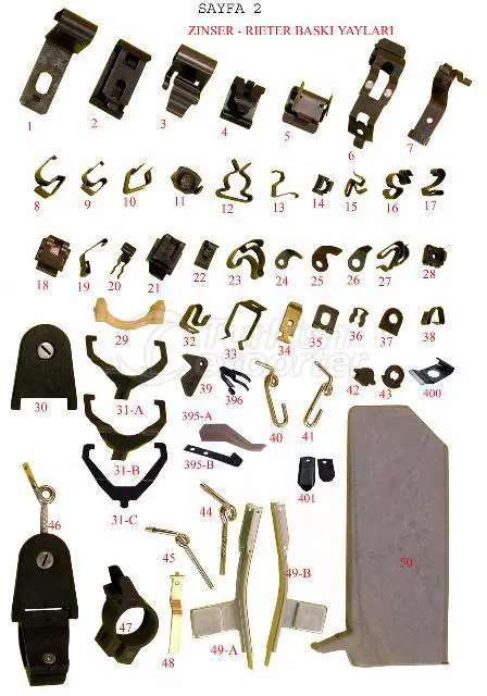 ZİNSER, RIETER Product
