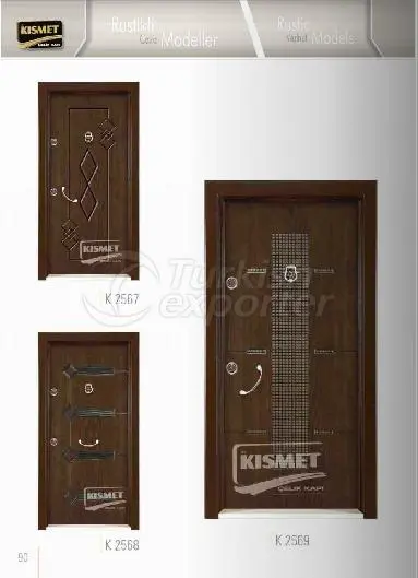 Rustik Ceviz Panel Kapı Product