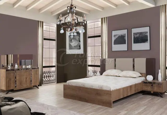 New Vizyon Walnut Yatak Odası Product