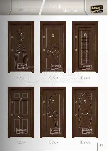 Rustik Ceviz Panel Kapı Product
