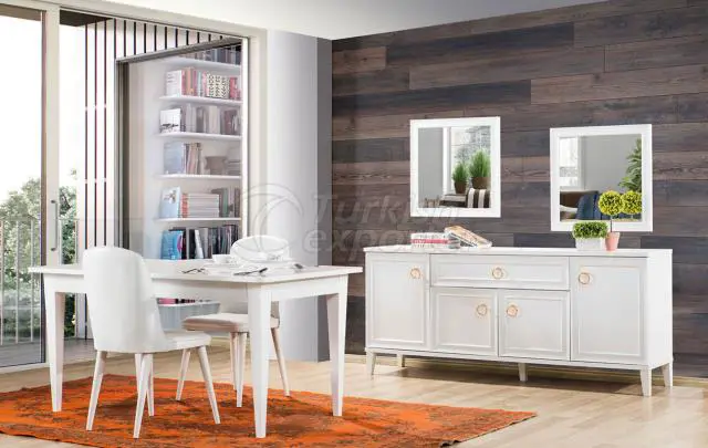 Sidney White Chambre à coucher Product