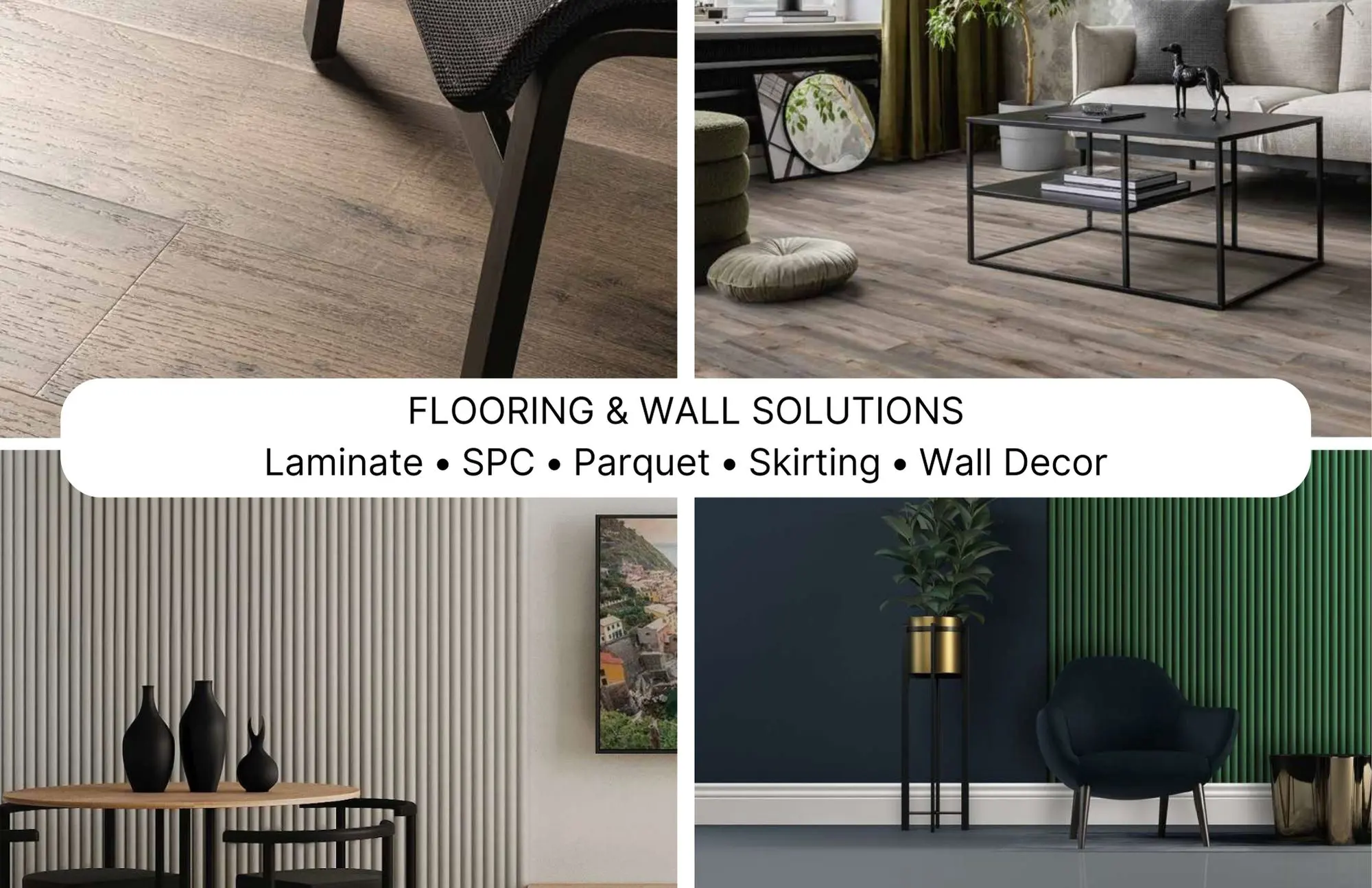 Zemin ve Duvar Ürünleri – Laminat, SPC, Parke, Süpürgelik, Duvar Dekoru Product