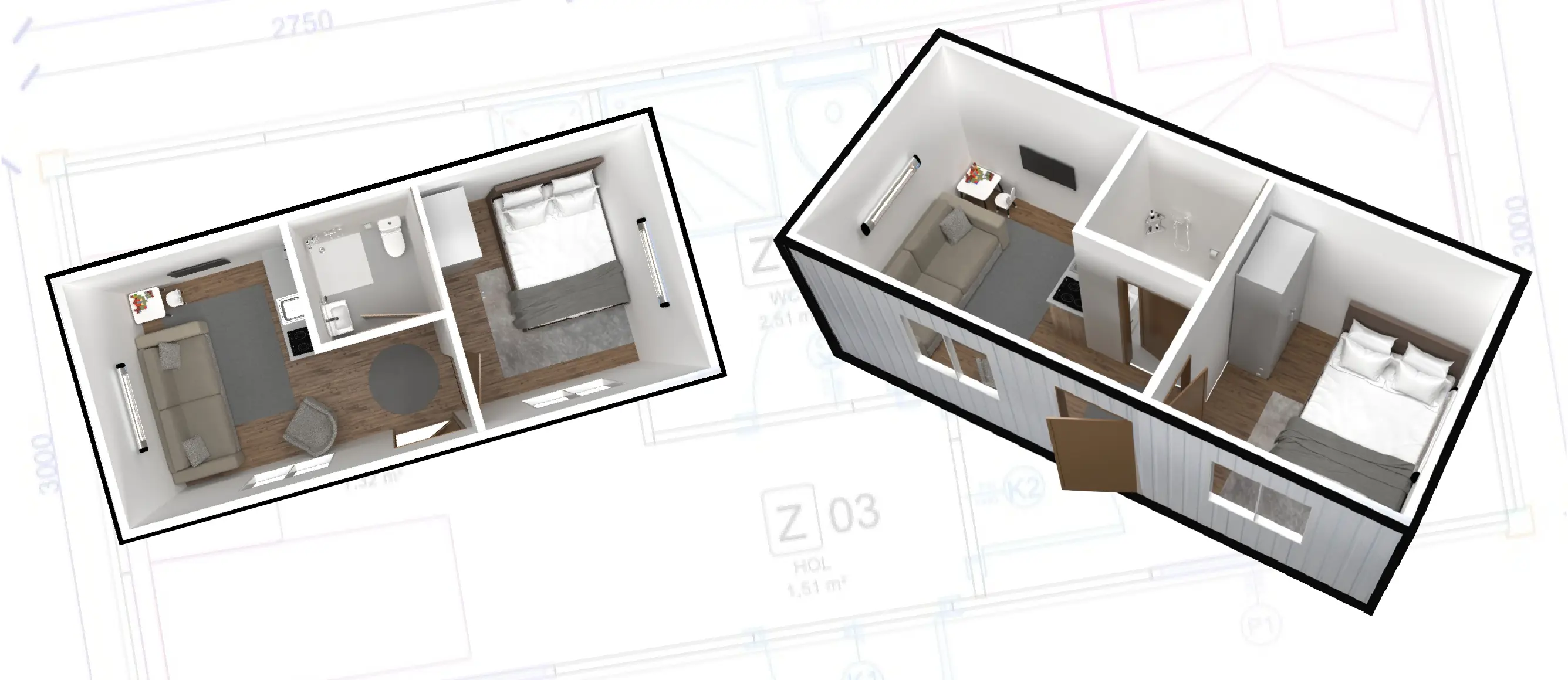 Casa contenedor Product
