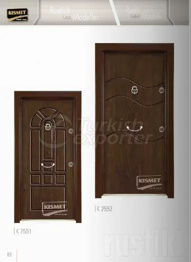 Rustik Ceviz Panel Kapı Product